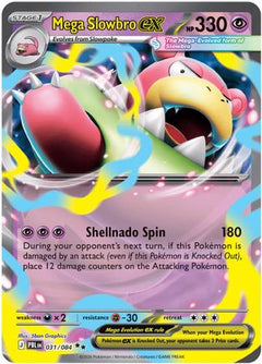 Mega Slowbro ex 031  - Holofoil ME05 Pitch Black - Double Rare-1