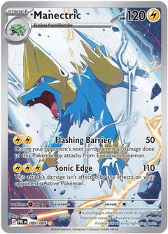Manectric 089/084  - Holofoil ME05 Pitch Black - Illustration Rare-1