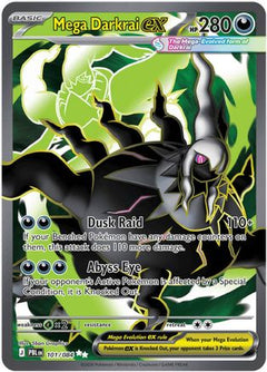 Mega Darkrai ex 101/084  - Holofoil ME05 Pitch Black - Ultra Rare-1