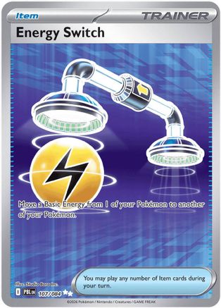 Energy Switch 107  - Holofoil ME05 Pitch Black - Ultra Rare-1