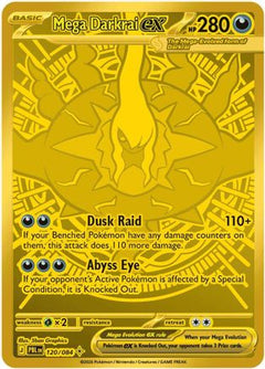 Mega Darkrai ex 120/084  - Holofoil ME05 Pitch Black - Mega Hyper Rare-1