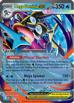 Mega Greninja ex 081  - Holofoil ME Mega Evolution Promo - Promo-1