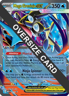 Mega Greninja ex - 081 022  - Holofoil Jumbo Cards - Promo-1