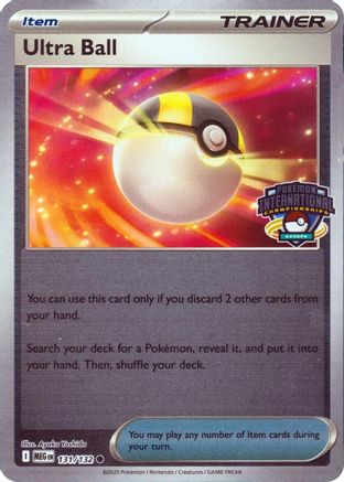 Ultra Ball - European International Championship 131  - Reverse Holofoil League & Championship Cards - Common-1