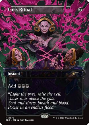 Dark Ritual (2678) (SLD-2678) - Secret Lair Drop Series-1