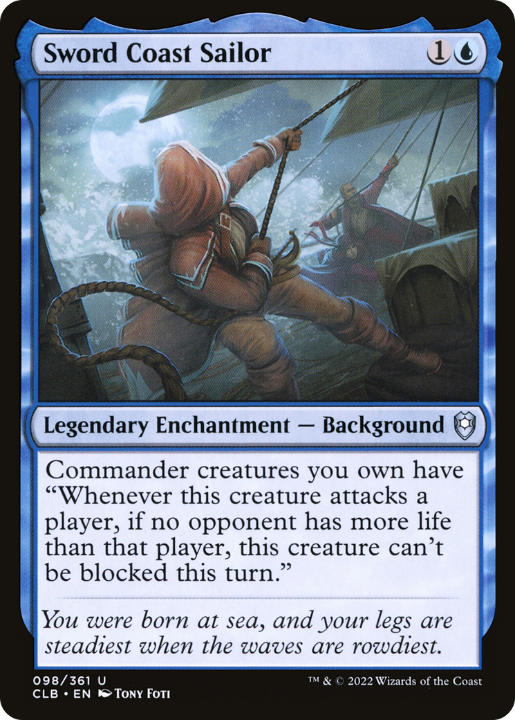 Sword Coast Sailor [Commander Legends: Battle for Baldur's Gate]-1
