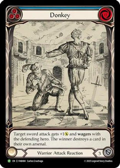 Donkey - FAB484 (FAB484) - Flesh and Blood: Promo Cards Rainbow Foil-1