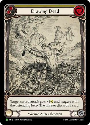 Drawing Dead - FAB486 (FAB486) - Flesh and Blood: Promo Cards Rainbow Foil-1