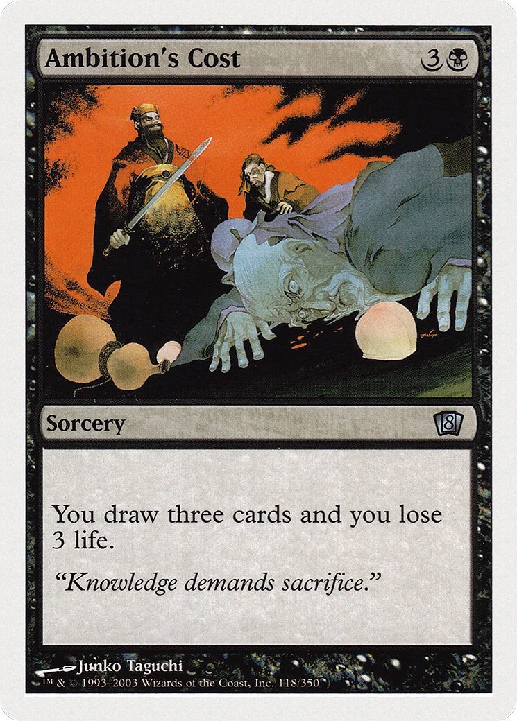 Ambition's Cost [Eighth Edition]-1