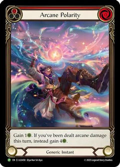 Arcane Polarity (Extended Art) - LGS458 (LGS458) - Flesh and Blood: Promo Cards Rainbow Foil-1