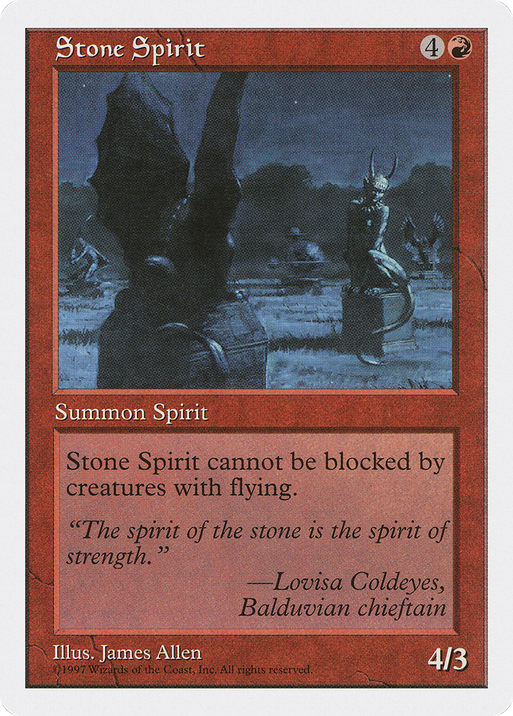 Stone Spirit [Fifth Edition]-1