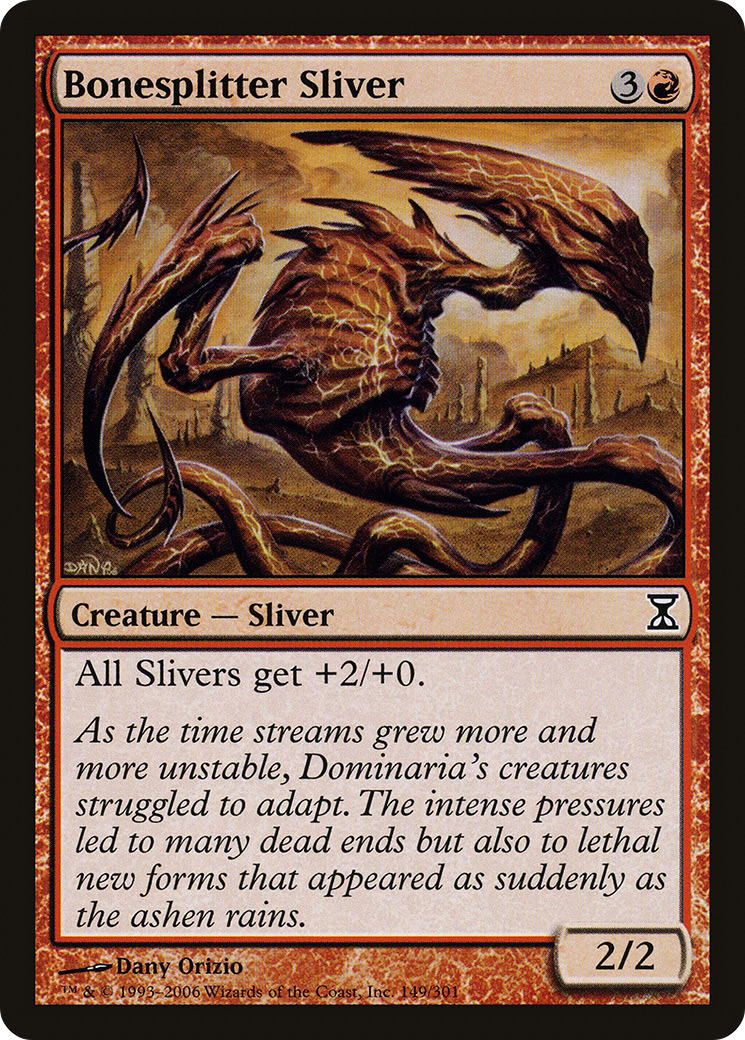 Bonesplitter Sliver [Time Spiral]-1