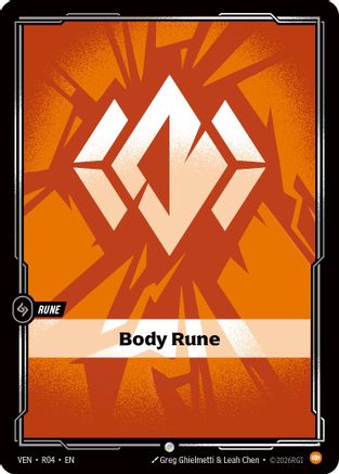 Body Rune (R04) - Vendetta Foil-1