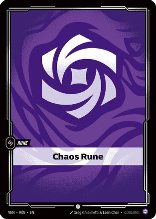 Chaos Rune (R05) - Vendetta Foil-1