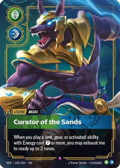 Nasus - Curator of the Sands (145/166) - Vendetta Foil-1