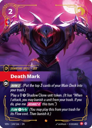 Death Mark (144/166) - Vendetta Foil-1