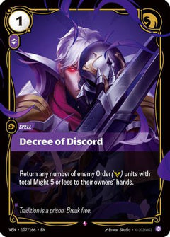 Decree of Discord (107/166) - Vendetta Foil-1