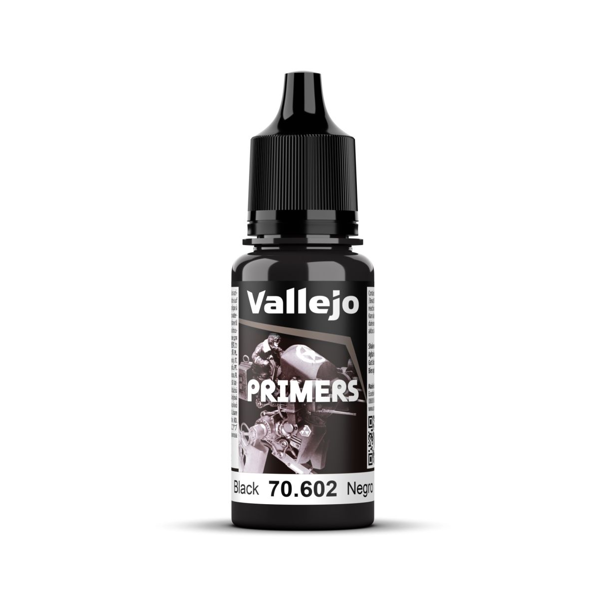 Vallejo - Surface Primer - Black 18ml-1
