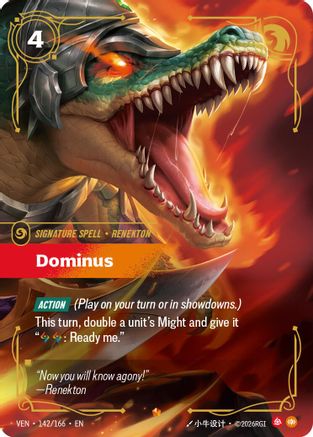 Dominus (142/166) - Vendetta Foil-1