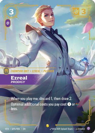 Ezreal, Prodigy (SP5/006) - Vendetta Foil-1