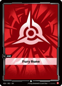 Fury Rune (R01) - Vendetta Foil-1