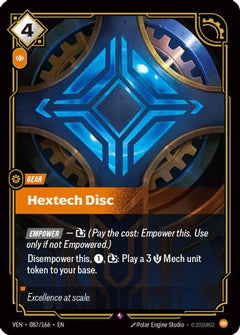 Hextech Disc (087/166) - Vendetta Foil-1