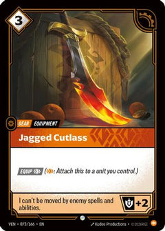 Jagged Cutlass (073/166) - Vendetta Foil-1