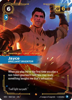 Jayce, Brilliant Inventor (068/166) - Vendetta Foil-1