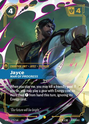 Jayce, Man of Progress (175/166) - Vendetta Foil-1