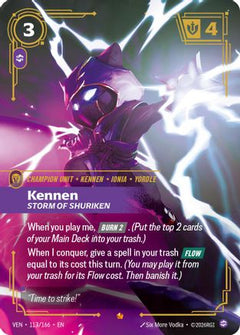 Kennen, Storm of Shuriken (113/166) - Vendetta Foil-1