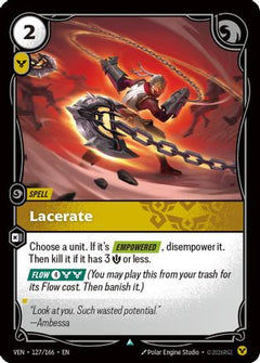 Lacerate (127/166) - Vendetta Foil-1