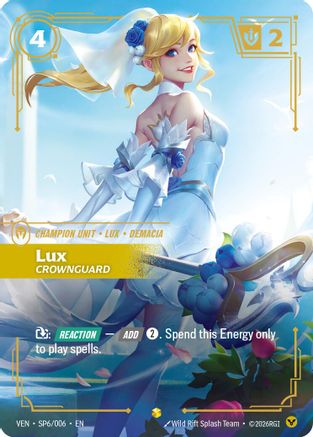 Lux, Crownguard (SP6/006) - Vendetta Foil-1