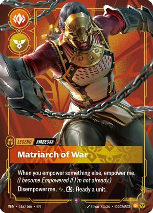 Ambessa - Matriarch of War (153/166) - Vendetta Foil-1