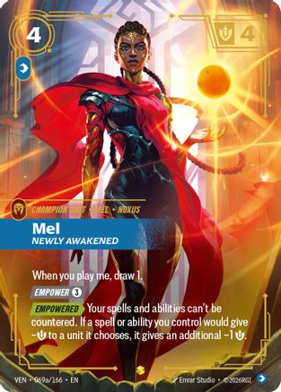 Mel, Newly Awakened (Alternate Art) (069a/166) - Vendetta Foil-1