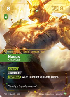 Nasus, Ascended (Alternate Art) (046a/166) - Vendetta Foil-1