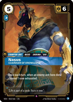 Nasus, Guardian of Knowledge (063/166) - Vendetta Foil-1