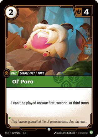 Ol' Poro (029/166) - Vendetta Foil-1