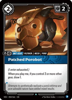 Patched Porobot (058/166) - Vendetta Foil-1
