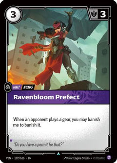 Ravenbloom Prefect (102/166) - Vendetta Foil-1
