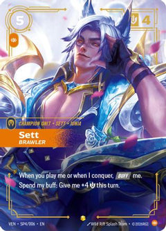 Sett, Brawler (SP4/006) - Vendetta Foil-1