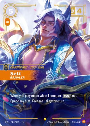 Sett, Brawler (SP4/006) - Vendetta Foil-1