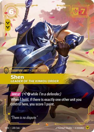 Shen, Leader of the Kinkou Order (138/166) - Vendetta Foil-1