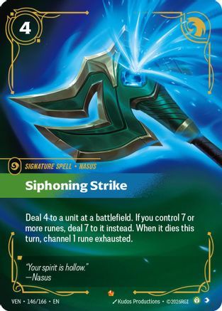 Siphoning Strike (146/166) - Vendetta Foil-1