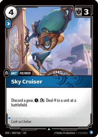 Sky Cruiser (060/166) - Vendetta Foil-1
