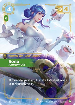 Sona, Harmonious (SP2/006) - Vendetta Foil-1
