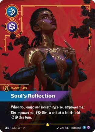 Mel - Soul's Reflection (Overnumbered) (195/166) - Vendetta Foil-1