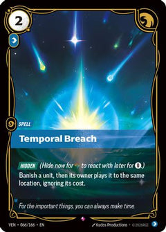 Temporal Breach (066/166) - Vendetta Foil-1