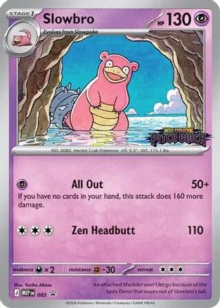 Slowbro 083  - Holofoil ME Mega Evolution Promo - Promo-1