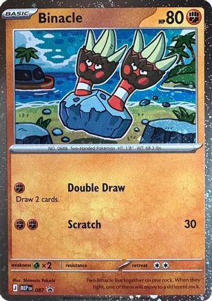 Binacle 087  - Holofoil ME Mega Evolution Promo - Promo-1