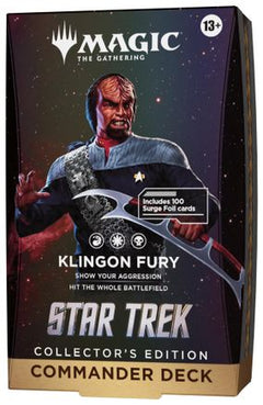 Star Trek Commander Deck - Klingon Fury (Collector's Edition)-1